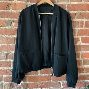 Who What Wear Lightweight bomber - Black